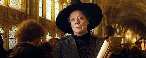 mcgonagall headshake